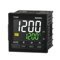 TX4S-14R Autonics Temp Control, 1/16 DIN, LCD display 4 Digit, PID Control, Relay Output, 1 Alarm Output, 100-240 VAC