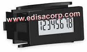 Hour Meter, Rectangular, LCD, 3-300 VDC