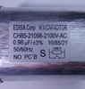 MicroWave Capacitor CH85-21098 0.98 MF 2100 VAC 50/60Hz Oval Internal Discharge Resistors