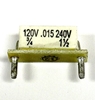 Plug-In Horsepower Resistor (9842) unidad 0.15 ohms