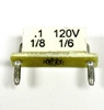 Plug-In Horsepower Resistor (9838) unidad 0.1 ohms