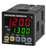 TZN4S-14R PID Temp Control, 1/16 DIN, Digital, Relay Output, 1 Alarm Output, 100-240 VAC