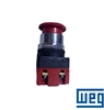 WEG CSW30-BEG+BC01 UL Heavy Duty Aluminum Emergency Push Button Switch 1NC 30mm.