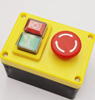 KJD17B/120V Emergency Stop,Red Green Momentary Push Button Switch Station