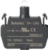 Autonics SA-LAG 110-220VAC LED Lamp Block for S2/S3 Control Switches