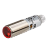 Autonics BRQM400-DDTA-C-P Cylindrical Diffuse Reflective Photoelectric Sensor, M18, PNP Open Collector, M12 Connector, 400 mm Range
