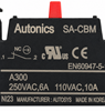 Autonics SA-CBM Modular Normally Closed (NC) Contact Block for Ø22/25 mm and Ø30 mm Control Switches