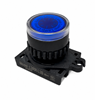 Autonics L2RR-L3B Blue LED Pilot Light Control Unit, Ø22/25 mm Panel Mount, Flat Round Extended Head