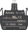 Autonics SA-LAB Blue LED Lamp Block for Pilot Lights, 110–220/240VAC