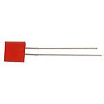 LAMP, RECT, 2MM X 5MM, RED,