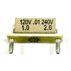 Plug-In Horsepower Resistor (9843) unidad 0.01 ohms