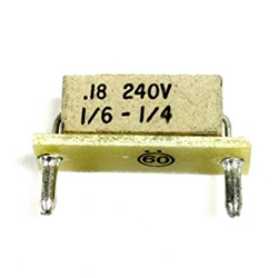 Plug-In Horsepower Resistor (9837) unidad 0.18 ohms