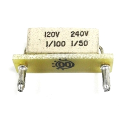 Plug-In Horsepower Resistor (9833)  1.0  ohms