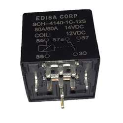 JD2912 Auto Relay SCH-4140-1C-12S 80/60A PCB Mount Waterproof Car Relay
