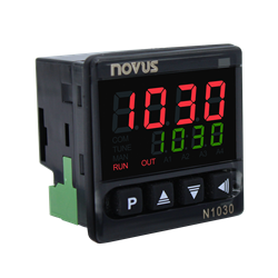 8103000102 NOVUS N1030-PR 24V Temp. Controller, 1 Relay + Pulse Out, 48x48 mm