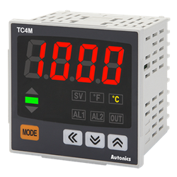 TC4M-N4N Temp Control, DIN W72 x H72mm, Single display 4 Digit, PID Control, without control output, No Alarm Output, 100-240 VAC