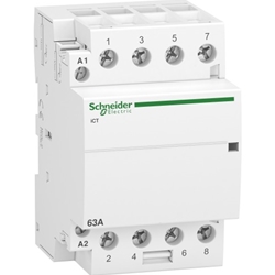SCHNEIDER A9C20864 iCT 63A, 4P, 4NO 220-240V 50Hz contactor