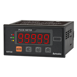 MP5W-21 Auotnics Meter, Pulse, LED, W96xH48mm, 5-Digit, 13 Modes, 3 Relay Outputs, 24-48 VDC/ 24 VAC