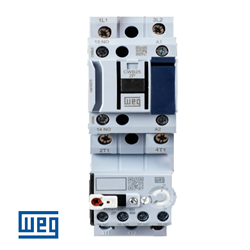 Weg Automation UL Motor Starter Assemble Contactor 9A, Coil 120VAC, 50-60Hz; Thermal Overload Relay 7-10Amps