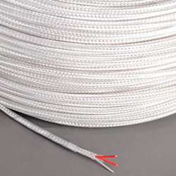 8833006140 Cable 3x24 AWG silicone white for Pt100