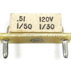 KB/KBIC DC Motor Control Plug-In Horsepower  Resistor #9834, .51 Ohms.