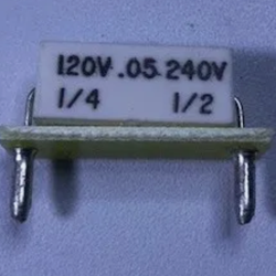 KB/KBIC DC Motor Control Plug-In Horsepower Resistor # 9839, .05 Ohms.