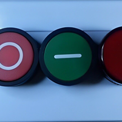 New  Red & Green Push Button Switch Station With Indication Light 1NC/1NO