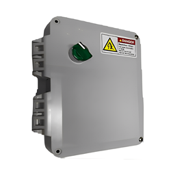 Magnetic Motor Starter Enclosure With Select Switch, 3HP 480V, 4-6A, 220VAC