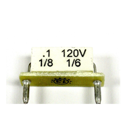 KB/KBIC DC Motor Control Plug-In Horsepower Resistor # 9838, .1 Ohms.