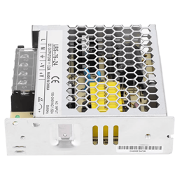 EDISA CORP LRS-75-24 Switching Power Supply, 24V 3.1A 75W, Input 100-240VAC