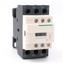 Schneider LC1D25P7 Contactor,  3P / 3 NO,  40 A,  230 VAC,  50/60 Hz