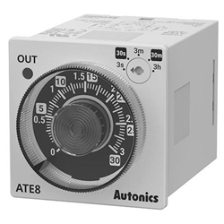 Autonics ATE8-43D Timer Socket, 8-Pin Plug-In Relay Base Accessory