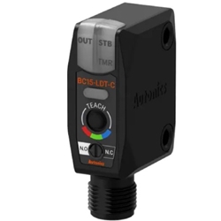 Autonics BC15-LDT-C Fiber Optic Sensor Amplifier, Digital Sensitivity Control