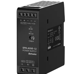 Autonics SPB-A060-24 24VDC, 60W Switching Power Supply, DIN Rail Mount