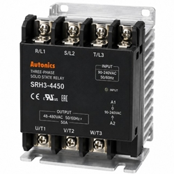 Autonics SRH3-4450 Three-Phase Solid State Relay, Panel Mount SSR
