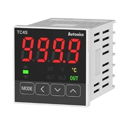 Autonics TC4S-24R Digital Temperature Controller, PID and ON/OFF Control, Sensor Input