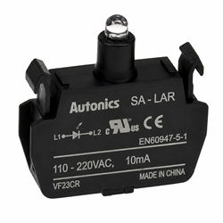 Autonics SA-LAR 110-220VAC LED Lamp Block for S2/S3 Control Switches