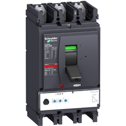 Schneider LV432893 ComPact NSX630N Molded Case Circuit Breaker, 630A, 3-Pole, MicroLogic 2.3