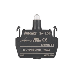 Autonics SA-LDB Blue LED Lamp Block, 12–30V AC/DC, Single Type